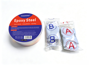 Mastic époxy multi-usages pour acier, agent de <span class=keywords><strong>soudure</strong></span> à <span class=keywords><strong>froid</strong></span>, pâte de réparation métallique antirouille pour la restauration de machines en acier, fer et cuivre - Product Image 1