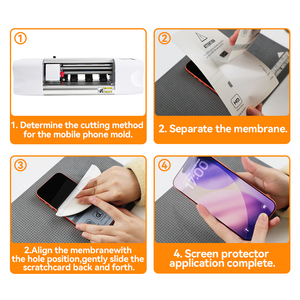 Film protecteur d'écran TPU 0,145 mm HD transparent 120x180 mm en hydrogel pour machine de découpe de films de <span class=keywords><strong>téléphone</strong></span> et de montre – Vente en gros - Product Image 5