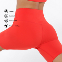 Shorts de yoga et de fitness taille haute personnalisés en gros pour femmes – Idéal pour la course, le fitness, le yoga et le cyclisme