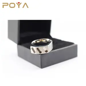 POYA 8mm Titanium Blank Ring Cores Silver Buddhism Engagement Bands or Rings POYA Jewelry,poya Jewelry Sizes Including 1/2 Sizes