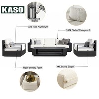 Ensemble de canapés de jardin pour restaurant, produit neuf, chaise pivotante, imperméable, résistant aux intempéries, protection UV, ensemble de patio extérieur
