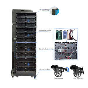 Draagbare slimme wand, binnen- en buitengebruik, digitaal opvouwbaar bord, verplaatsbaar statief, reclame <span class=keywords><strong>LED</strong></span>-posterdisplay scherm - Product Image 4