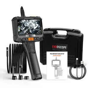 ANESOK 5.5mm Borescope endoskop kamera Full Hd motor muayene Borescope kamera ile otomobil ve kamyonlar için otomatik teşhis araçları