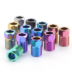 Parafuso de Conexão de Tubo de Óleo para Freio a Disco Hidráulico de Bicicleta Tmj, Parafuso de Tubulação de Freio para <span class=keywords><strong>Shimano</strong></span> - Product Image 1
