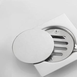 Lirlee ท่อระบายน้ำที่พื้นห้องน้ำสแตนเลสอุปกรณ์ห้องน้ำห้องครัวอุปกรณ์ห้องน้ำ - Product Image 3