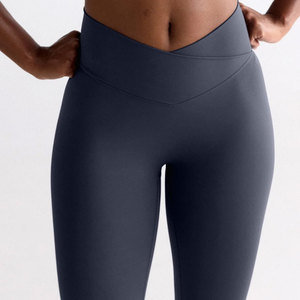 Hot Selling <b>Top</b> Trending Women <b>Leggings</b> Breathable Design Elastic Waist Reasonable Price Customizable Gym Wear Style <b>Leggings</b> - Product Image 5