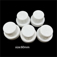 Bouchon à vis en plastique PP fileté pour contenants cosmétiques avec joint hermétique et matériau durable