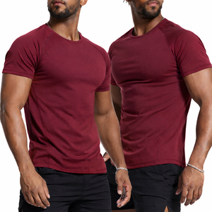 T-shirt de compression OEM pour hommes, hauts de sport pour hommes, t-shirts de sport de gym, t-shirts athlétiques extensibles, respirants, personnalisés, à séchage rapide - Product Image 4