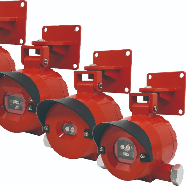WGSensor FD10-UV Proof UV Flame Gas Detector with Fire Alarm System Red Color DC24V 6V for Chemical Factories