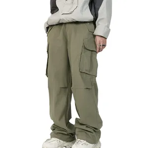 Hot Sale Cargo Pants Men Fashion Blank Fitness Tactical Trousers Sweatpants Joggers Men Cargo Pants