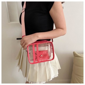 <span class=keywords><strong>Sac</strong></span> à main transparent en PVC approuvé pour les stades, avec bandoulière, pour <span class=keywords><strong>femme</strong></span>, idéal pour les événements sportifs et les sorties. - Product Image 5