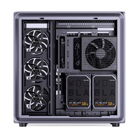 Nuevo Gabinete de Escritorio Jonsbo BO400CG, Gabinete de Aluminio para PC ATX, Gabinete de PC con Vidrio Templado, Gabinete para Juegos de PC