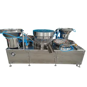 Factory price pharma grade aluminum cap assembly machine for injection cap production