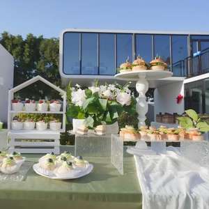 Cabines modulaires préfabriquées portables, petites maisons mobiles, type Apple Pod House, utilisées pour les hôtels et les villas - Product Image 1