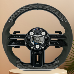 Volante de Fibra de Carbono para Mercedes Benz W206 W223 W463 AMG C63 E63 G63 GT Class, Volantes Tuning - Product Image 1
