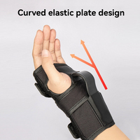 Protège-poignets pour adultes pour le roller et le ski avec trois sangles à boucles, respirant, antidérapant, protection estivale