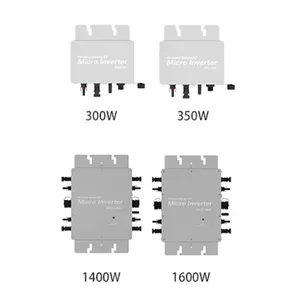 现货供应微型逆变器太阳能电池板直流太阳能微型逆变器微型防水交流电源逆变器400W 12Vdc