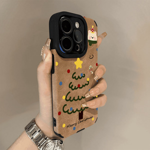 <span class=keywords><strong>Cover</strong></span> Creativa per <span class=keywords><strong>iPhone</strong></span> 15 Pro 16 Pro Max per Telefono Apple Custodia per <span class=keywords><strong>iPhone</strong></span> 14 Albero di Natale in <span class=keywords><strong>Pelle</strong></span> Artificiale TPU <span class=keywords><strong>Cover</strong></span> per Cellulare 12 17 - Product Image 4