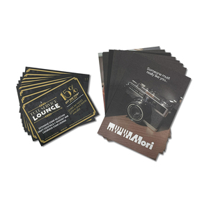 Toptan özelleştirilmiş Logo tebrik kartları kartpostallar folyo damgalama baskılı kartvizitler - Product Image 4