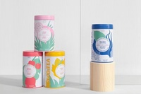 Boîte à biscuits de qualité alimentaire imprimée sur mesure, boîte ronde en métal hermétique, emballage en étain