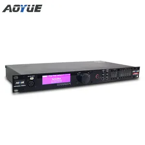 Professional 3 in 6 out dsp karaoke digital sound processor audio