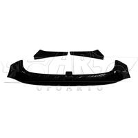 Extension de spoiler de voiture HS, style Clubsport, en carbone, pour Volkswagen Golf 7 7.5 GTI R