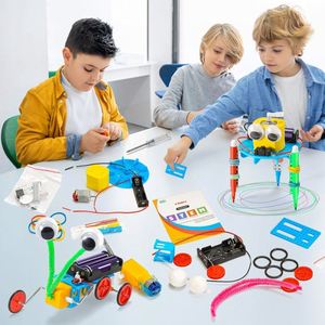 <span class=keywords><strong>Kit</strong></span> di <span class=keywords><strong>Robotica</strong></span> STEM per Bambini, Giocattolo Educativo di Ingegneria Scientifica, <span class=keywords><strong>Kit</strong></span> Robot STEM, Giocattoli STEM per Bambini - Product Image 4