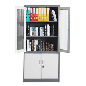 Armoire médicale d'hôpital en acier avec étagères, mobilier hospitalier, garantie 5 ans, moderne, 0,6 mm RAL - Product Image 2