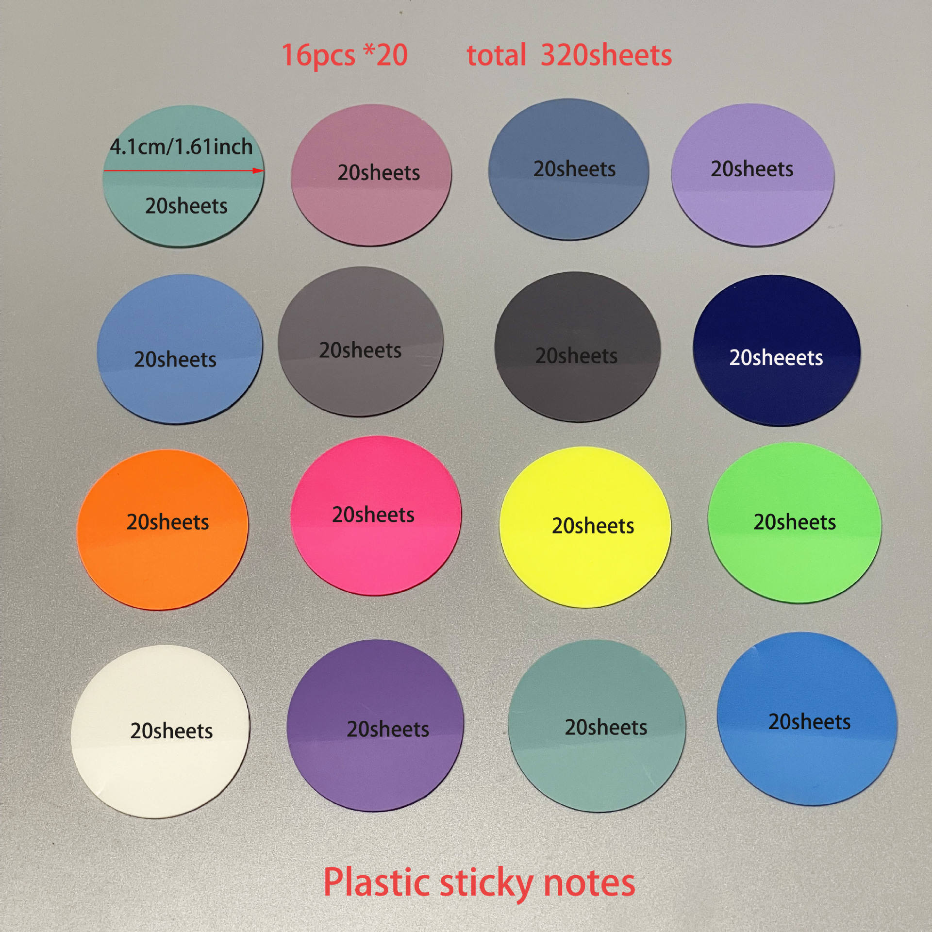 Fluorescent 16 colors