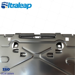 Phía sau tấm giấy phép khung với bản lề 69 Camaro 68-72 Nova 71-74 Vega tag a00298 - Product Image 4