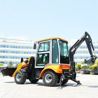 Nouveau chargeur compact électrique de chantier de 1 tonne, mini chargeur sur pneus 4x4, pelle rétrocaveuse pour machine agricole, pour utilisation urbaine et rurale