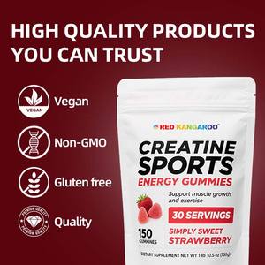 Factory Outlet Creatine Sports Energy Gummies para adultos <span class=keywords><strong>Muscle</strong></span> <span class=keywords><strong>Building</strong></span> Suplemento nutricional - Product Image 6