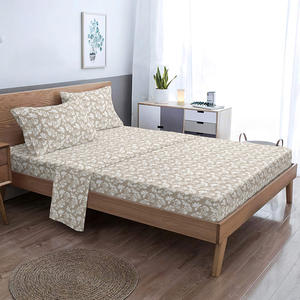 Draps plats en microfibre imprimés en 3D, doux pour la peau, très vendus, taille Queen, 3 pièces avec garnissage en polyester, 1800TC, couleur personnalisable - Product Image 6