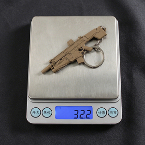 Portachiavi in Metallo Call of Duty SCAR-L Edizione Granata Rossa, Figurina Decorativa in Miniatura da 9CM, Prezzo all'Ingrosso - Product Image 2