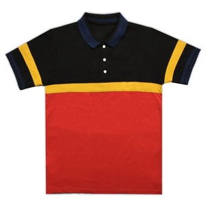 Camiseta de Verano para Hombre, Tejida, Antiarrugas, de Secado Rápido, con Botones Bordados, Corte Regular, Venta al Por Mayor Directa de Fábrica, Personalizable - Product Image 1