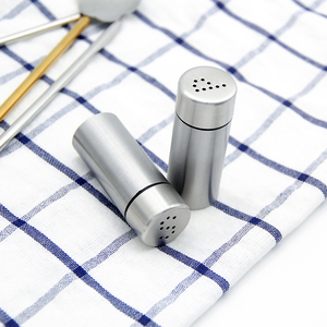 YF inteligente cocina gadgets 2 unids/set especias <span class=keywords><strong>y</strong></span> pimienta de acero inoxidable durable de pepper shaker - Product Image 5