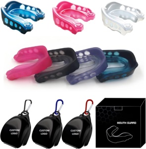 eubi professioneller Ober- und Unterzahnenschutz EVA Mundschutz Boxsport schutz anti-verschleiß Mundschutz-Bindungen - Product Image 1