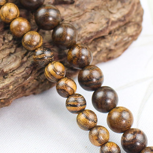 Tiger Skin Sandalwood <b>Bracelet</b> 108 <b>Beads</b> 6 8mm Wooden Jewelry For <b>Men</b> Women Couples Gift Hangzhou Origin - Product Image 2