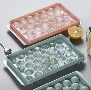 Recente-chegados Plastic Round <span class=keywords><strong>Ice</strong></span> <span class=keywords><strong>Cube</strong></span> Bandeja com Tampa <span class=keywords><strong>Ice</strong></span> Ball <span class=keywords><strong>Maker</strong></span> Mold para Freezer <span class=keywords><strong>Mini</strong></span> Circle <span class=keywords><strong>Ice</strong></span>-<span class=keywords><strong>Cube</strong></span> Bandejas - Product Image 2