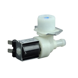 Válvula Solenoide de agua eléctrica, interruptor de flujo de entrada de aire de agua N/C de 3/4 ", plástico Dc12v - Product Image 3
