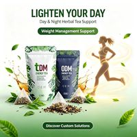 Thé Naturel pour un Ventre Plat, Sachets de Thé Herbal Doux pour Nettoyer le Côlon, pour le Bien-être Quotidien des Femmes