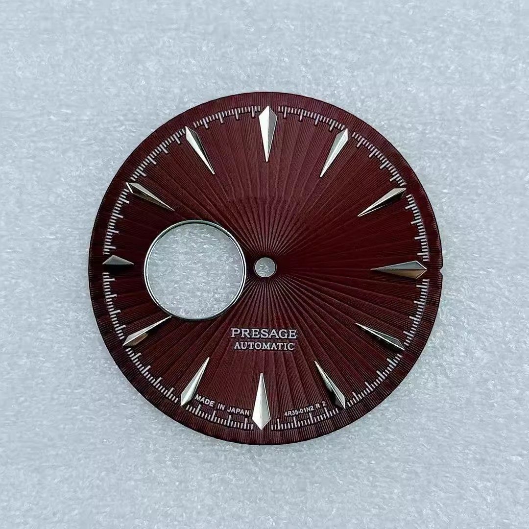 35mm New Cocktail Style Skeleton Watch Dial for NH38/NH70/NH72