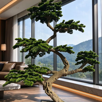 Sapin artificiel Bagang, aspect réaliste, toucher naturel, plante artificielle en plastique, résistant aux UV, résistant à l'eau, décoration intérieure et extérieure pour jardin