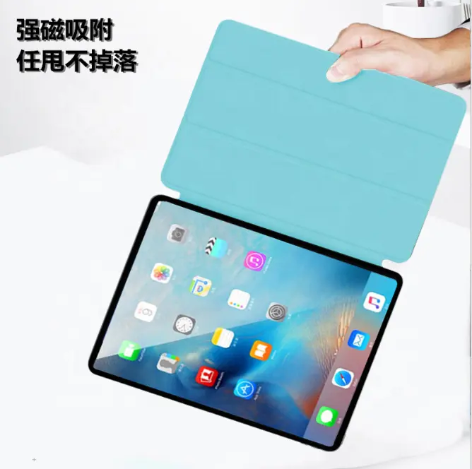 Custom Tablet Smart Cover with Pen Holder Manufacture For iPad Case 10.5 10.2 pro 11 12.9 inch