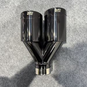 Puntas de Escape y Silenciador Universales de Acero Inoxidable Pulido Espejo de Alta Calidad al por Mayor para <span class=keywords><strong>Abarth</strong></span> - Product Image 2