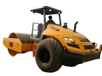Compacteur routier à tambour simple en acier SR10-B6 à haute efficacité avec moteur et engrenage à roulement