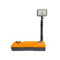 Lámpara de Trabajo Móvil LED PLT899 a Prueba de Explosiones, Impermeable IP66, Luz Blanca Fría, Regulable, para Taller y Uso en Carretera