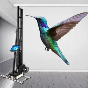 Papel de pared pintura automática UV Vertical láser pared impresora pintor grado Superior 3D producto caliente proporcionado impresora de inyección de tinta 115