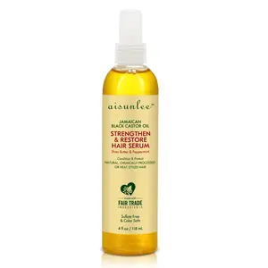 Etiqueta privada jamican preto soro de óleo de castor, cuidado com o cabelo, shampoo, deixa no ar condicionado