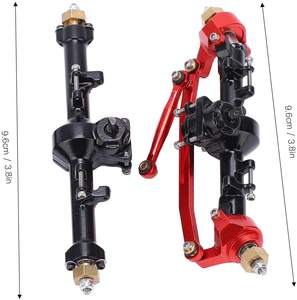 Eje delantero y trasero mecanizado para <span class=keywords><strong>Axial</strong></span> <span class=keywords><strong>SCX24</strong></span>, 1/24 - Product Image 6